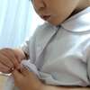 【三男】3歳、ボタンが自分でできるようになりました💮