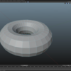 【100日モデリング】50日目~ドーナツ~