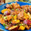 【レシピ】ほっこりやみつき♬鶏とさつまいもの甘辛バター照り焼き♬