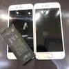 iPhone７の画面、バッテリーの交換にお越し下さいました(*^-^*)