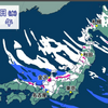 12月17日18日全国の予想降雪量！北陸、関東甲信越、東海、東北、近畿、中国地方で大雪