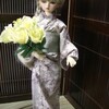 薔薇模様の　浴衣　2