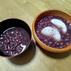 久しぶりに電気圧力鍋でおしるこを作りました