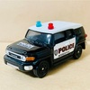 TOMICA  TOYOTA  FJ  CRUISER　トミカAEONチューニングカーシリーズ　第28弾　トヨタFJクルーザー（POLICE仕様）
