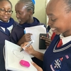 BOOTH GIRLS HIGH SCHOOL VISIT 