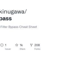 GitHub - masatokinugawa/filterbypass: Browser's XSS Filter Bypass Cheat  Sheet
