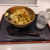 冷やしかき揚げそばを堪能❗