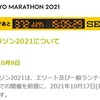 ＃６４６　２０２１年度は東京マラソン２回開催！　１０月と３月、通常規模で予定