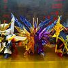 ガンプラ　SDW HEROES　アルセーヌガンダムX　ウォーロックイージスガンダム　スペリオルフォーミュラーファイナルドラゴン