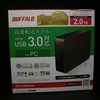 Buffalo製外付けHDD HD-LC2.0U3-BK　認識できない状態からのデータ復