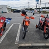 KTM３台で秩父ツーリング