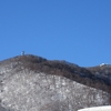 バス停から藻岩山