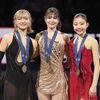 フィギュア坂本花織、有終の「銀」に涙と笑顔