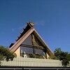 秋晴れ　光の反射　スポーツクラブ　ハギ