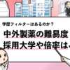 【中外製薬の採用大学は？】学歴フィルターや倍率も解説！