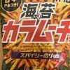 今夜のおやつ！湖池屋『海苔カラムーチョ スパイシーのり味』を食べてみた