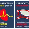 Distinction Between Cardiac Arrest and Cardiac Attack