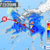 奄美で非常に激しい雨　明日は九州本土や四国も強雨に注意