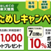 【ポイ活】楽天競馬会員になって1000ポイント貰おう！完全無料キャンペーン！