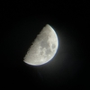 久しぶりに月を撮りました