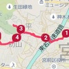 お気に入りの聖マリアンナ病院往復の１２．１ｋｍジョグと昼食はホットサンドと見ごたえがあった最後の福岡国際マラソン