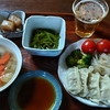 餃子とビール
