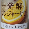 キリン　発酵ジンジャーサワー　ALC. 6%　果汁7%　45kcal/100ml 　飲んでみた！