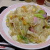 野菜たっぷり皿うどん。長崎ちゃんぽん リンガーハット