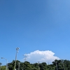 【エッセイ】夏の雲が顔出し始めた