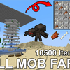 【マイクラ1.21～1.16】 簡単&超高効率な全モブ対応トラップタワーの作り方解説！1時間にアイテム10500個！【Minecraft/マインクラフト/ゆっくり実況/JE】