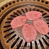 加茂川で分厚い肉を食べました