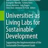 Leal Filho, W. et.al eds (2020) Universities as Living Labs for SD