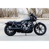 パーツ：S&S Cycle「Grand National Nightster black 4.5" Slip-On Muffler for 2022 Nightster」