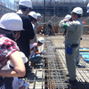 尼崎市立 難波の梅小学校 工事現場見学会を実施しました（2015年7月25日）