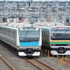 京浜東北線E233系と上野東京ラインE231系をダブルキャッチ！