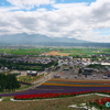猛暑の北海道≪#12≫眺望　 ― 「北星山ラベンダー園」から十勝岳連峰を見る―