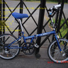 折りたたみ自転車Amour　１．２タイヤ採用で車重１１ｋｇ台へ