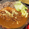 チキンカツカレー定食と大戸屋ティラミス黒蜜きなこ