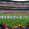 野球を見ながらまったり　WBC準決勝