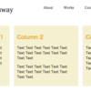 【45：Flexbox】floatを使わずに要素を横並びに配置する