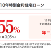 【住宅ローン】三菱東京UFJ銀行がネット銀行並みの低金利！（10年固定0.55%）