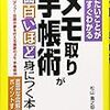 メモ取り・手帳術が面白いほど身につく本