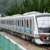 小田急5000形5053編成、甲種輸送 at 神武寺