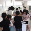 【出張工作】もちっ子クラブで木のマグネットを作りました♬