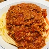 我が家の晩ごはん【イタリアンレストランも顔負け！至福のミートソーススパゲッティスペシャル】