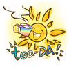 tea-DA！お茶と太陽【イラスト】