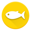 魚釣りして
