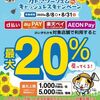 2025/8/31まで！門真市でau PAY、d払い、楽天ペイ、AEON Payが最大20%還元キャンペーン！