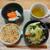 野菜味噌汁(３日目)。鶏ムネ肉と高野豆腐を追加。