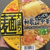 エースコック　ご当地くいだおれ　麺大盛り　こってり和歌山中華そば　2015年11月9日新発売